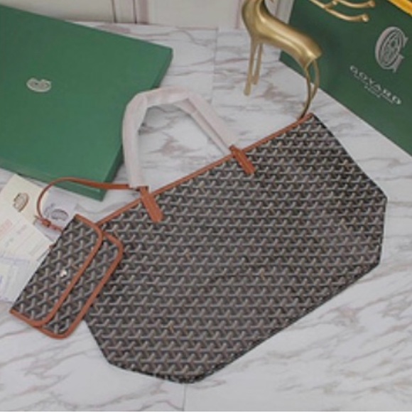 Goyard Handbags - GOYARD Brand New! Goyardine Saint Louis Clair Voie Large Tote Dust Bag And Box